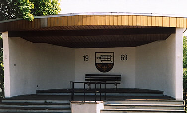 Musikpavillon  auf dem Eiffelplatz